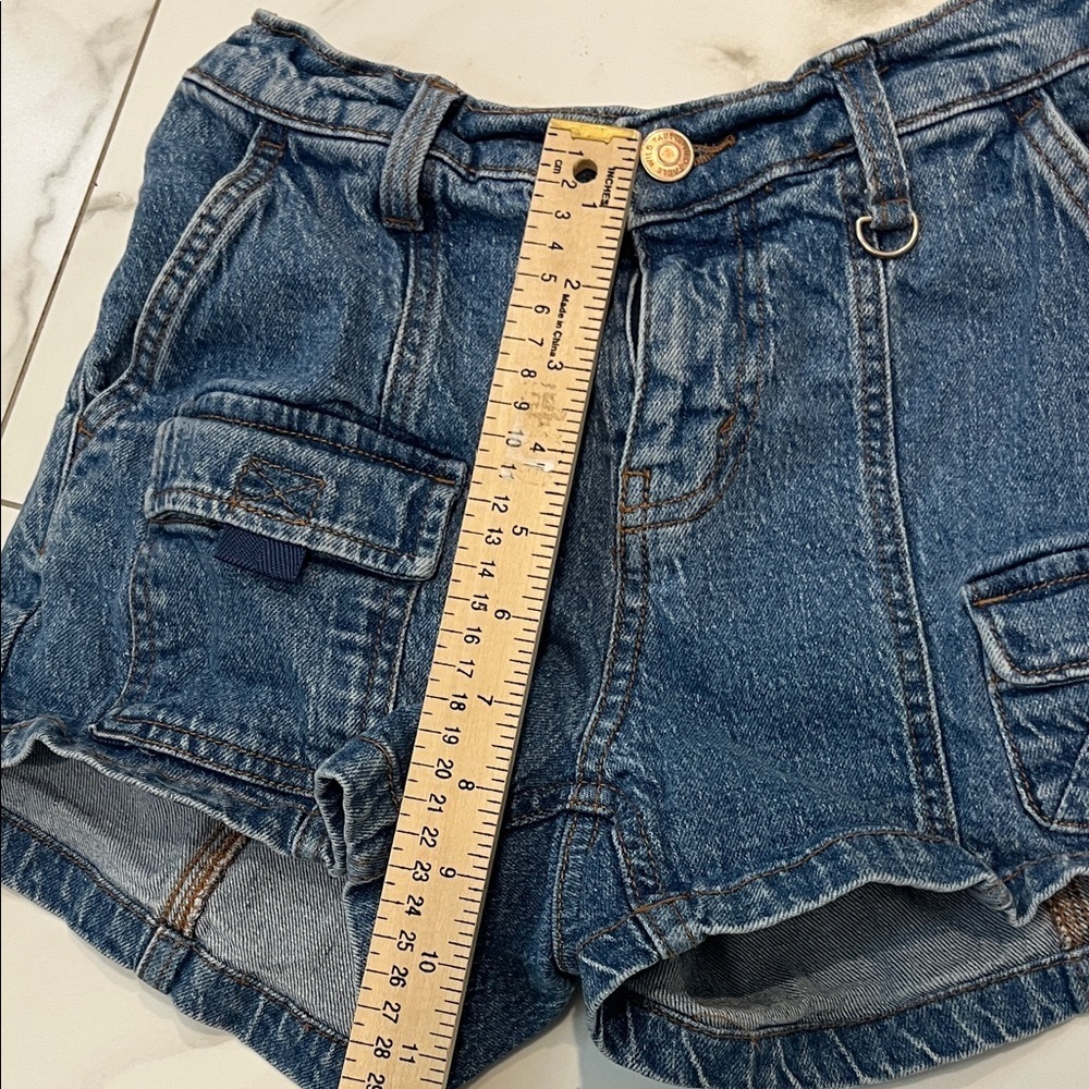 Wild Fable Dark Blue Jean Shorts - Picture 3 of 5